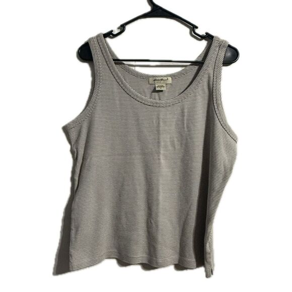 Eddie Bauer Gray Sleeveless Tank Top - Picture 2 of 5